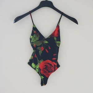 Floral bodysuit